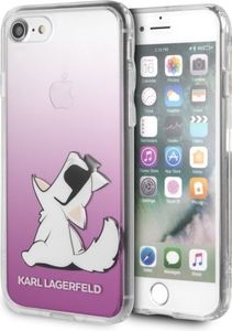 Karl Lagerfeld Karl Lagerfeld KLHCI8CFNRCPI iPhone 7/8 hardcase różowy/pink Choupette Fun 1