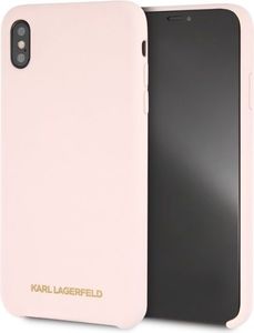 Karl Lagerfeld Etui KLHCI65SLLPG iPhone XS Max jasnoróżowe 1