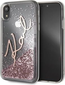 Karl Lagerfeld Etui KLHCI61SGPI iPhone XR różowo-złote 1