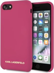 Karl Lagerfeld KLHCI8SLROG iPhone 7/8 hardcase różowy/fushia Silicone 1