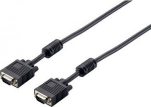 Kabel Equip D-Sub (VGA) - D-Sub (VGA) 20m czarny (118816) 1
