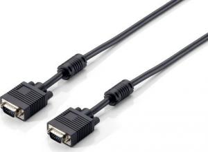 Kabel Equip D-Sub (VGA) - D-Sub (VGA) 5m czarny (118812) 1