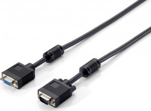 Kabel Equip D-Sub (VGA) - D-Sub (VGA) 15m czarny (118804) 1