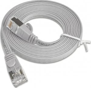 Wirewin Triotronik Cat 6 - 2m - RJ- 45 - RJ- 45 - Male/Male - Cat6 - U/FTP (STP) - gray (PKW- STP- SLIM- KAT6 2.0) 1