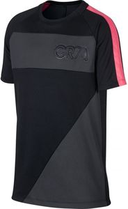 Nike Koszulka piłkarska CR7 B Dry Top SS Junior czarna r. S (AA9888011) 1