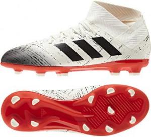 Adidas Buty piłkarskie Nemeziz 18.3 FG J białe r. 37 1/3 (CM8508) 1