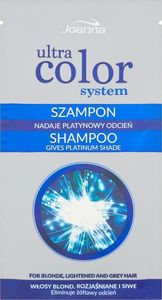 Joanna Ultra Color System szampon nadający platynowy odcień do włosów blond i rozjaśnianych 20ml 1