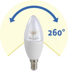 Hama Żarówka LED, E14, ściemnialna, 6.2W (40W), 2700K (00112535) 4