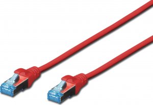 Digitus DIGITUS Ecoline - Patch Cable - RJ-45 (M) - RJ-45 (M) - 2.0m - SFTP - CAT 5e - Red (DK-1532-020 / R) 1