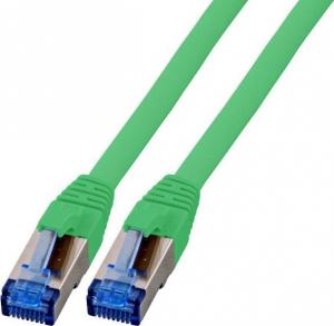 EFB Patchcord RJ45 S / FTP, kat. 6A, kat. 7 Raw kabel TPE superflex, 1m, zielony(K5525FGE.1) 1