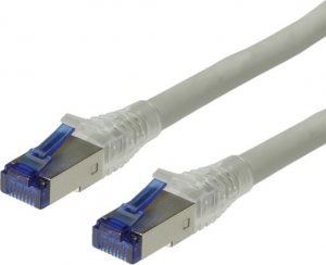 Value VALUE - Patch Cable - RJ-45 (M) to RJ-45 (M) - 50m - SFTP, PiMF - CAT 6a - Halogen Free, Shaped, Rugged - Gray (21.99.0847) 1