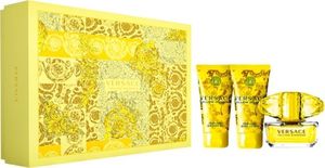 Versace Zestaw Yellow Diamond EDT spray 50ml + body lotion 50ml + shower gel 50ml 1