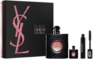 Yves Saint Laurent Zestaw Black Opium EDP spray 90ml + EDP spray 7,5ml + Mascara Volume Effect 2ml 1