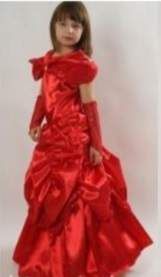 Gama Ewa Kraszek Księżniczka Bella czerwona - kostiumy dla dzieci 1