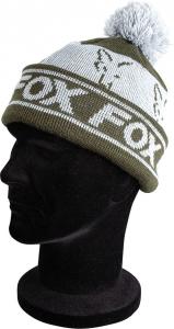 Fox Green/Silver - Lined Bobble Hat (CPR990) 1