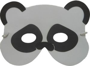Aster Maska z pianki dla dzieci, odgrywanie ról - panda 1