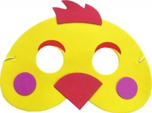 Aster Maska piankowa dla dzieci - kurczak (308855-uniw) 1