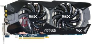 Karta graficzna Sapphire HD 7950 FLEX OC, 3G DDR5 (256 Bit), HDMI, DVI, miniDP, FULL (11196-17-40G) 2