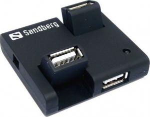 HUB USB Sandberg 4x USB-A 2.0 (13367) 1