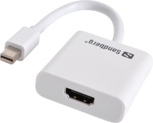 Kabel Sandberg DisplayPort Mini - HDMI 0.1m biały (50829) 1