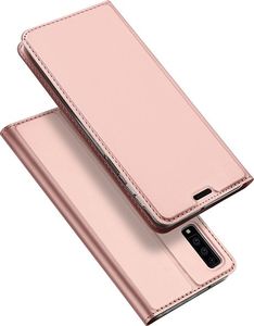 Dux Ducis Skin Pro etui pokrowiec z klapką Samsung Galaxy A7 2018 A750 różowy 1