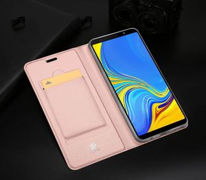 Dux Ducis Skin Pro etui pokrowiec z klapką Samsung Galaxy A7 2018 A750 różowy 17
