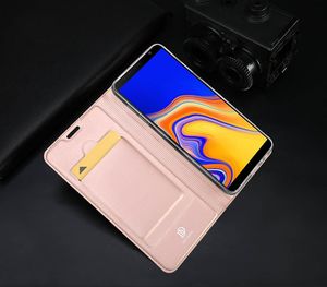 Dux Ducis Skin Pro etui pokrowiec z klapką Samsung Galaxy J4 Plus 2018 J415 szary 17