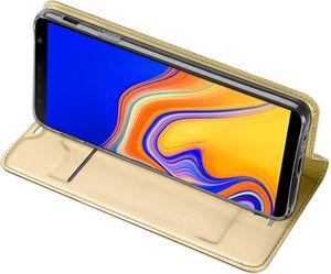Dux Ducis Skin Pro etui pokrowiec z klapką Samsung Galaxy J4 Plus 2018 J415 złoty 5