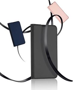 Dux Ducis Skin Pro etui pokrowiec z klapką OnePlus 6T szary 12