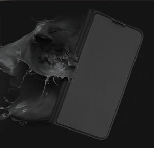 Dux Ducis Skin Pro etui pokrowiec z klapką OnePlus 6T szary 5