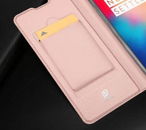 Dux Ducis Skin Pro etui pokrowiec z klapką OnePlus 6T szary 10