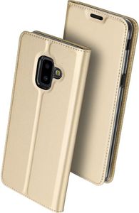 Dux Ducis Skin Pro etui pokrowiec z klapką Samsung Galaxy J6 Plus 2018 J610 złoty 2