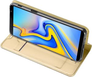 Dux Ducis Skin Pro etui pokrowiec z klapką Samsung Galaxy J6 Plus 2018 J610 złoty 5