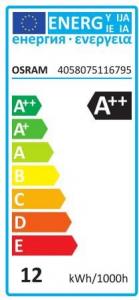 Osram Żarówka LED, E27, 230V, 12W 4