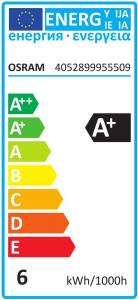 Osram Classic B, 5.7W, E14, 470lm, 3 szt. 4
