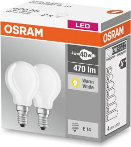Osram Classic P, 4W, E27, 470lm, 2 szt. 2