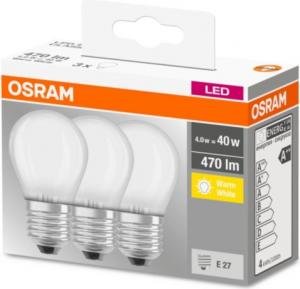 Osram Classic P, 4W, E27, 470lm, 3 szt. 2