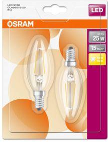 Osram LED STAR CLAS B 25 FR 2.5 W/2700 K E14 15000h 6