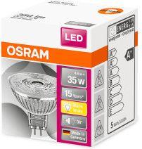 Osram LED STAR MR16 35 36° 4.6W/2700K GU5.3 15000h 8
