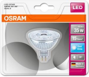 Osram LED STAR MR16 35 36° 4.6W/4000K GU5.3 15000h 5