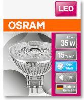 Osram LED STAR MR16 35 36° 4.6W/4000K GU5.3 15000h 6