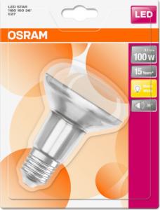 Osram LED STAR R80 36° 230V 9,1W 827 E27 DIM A+ 670lm 2700K 15000h 3