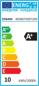 Osram LED STAR R80 36° 230V 9,1W 827 E27 DIM A+ 670lm 2700K 15000h 4