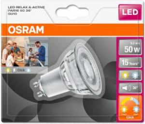 Osram LED STAR+ Active & Relax PAR 16 50 36° 5.2W/2700K GU10 15000h 5