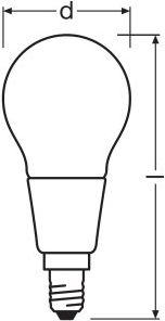 Osram LED SUPERSTAR CLAS P 60 FR 6W/4000K E14 15000h 3