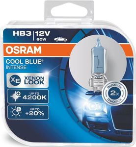 Osram żarówki HB3 COOL BLUE INTENSE 12V 60W P20D (Duo-Box) 1