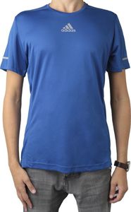 Adidas Koszulka męska Sequencials Climalite Run Tee niebieska r. S (AI7489) 1