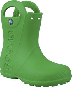 Crocs buty dziecięce Handle Rain Boot zielone r. 34-35 (12803) 1
