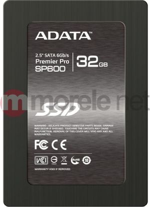 Dysk SSD ADATA Premier SP600 32GB 2.5" SATA III (ASP600S332GMC) 2