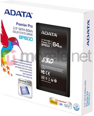 Dysk SSD ADATA 64 GB 2.5" SATA III (ASP600S364GMC) 2